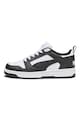 Puma Pantofi sport din piele ecologica Rebound V6 Baieti