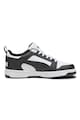 Puma Pantofi sport din piele ecologica Rebound V6 Baieti