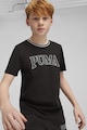 Puma Памучна тениска Squad с лого Момчета