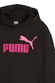 Puma ESS+ kapucnis pamuttartalmú pulóver logómintával Lány