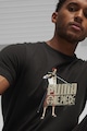 Puma Памучна тениска с овално деколте Мъже
