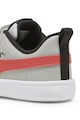 Puma Pantofi sport de piele ecologica cu velcro Courtflex Baieti