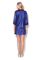 Versace Rochie de plaja albastru cobalt cu colier auriu Femei