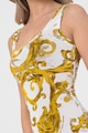 Versace Jeans Couture Еластична рокля по тялото с барокова щампа Жени