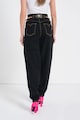 Versace Jeans Couture Olivia lefelé szűkülő farmernadrág kivágásokkal női