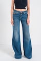 Versace Jeans Couture Blugi evazati cu talie medie si aspect decolorat Stella Femei
