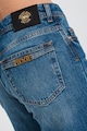 Versace Jeans Couture Blugi evazati cu talie medie si aspect decolorat Stella Femei