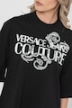 Versace Jeans Couture Laza fazonú pamutpóló női