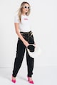 Versace Jeans Couture Къса тениска по тялото с лого Жени