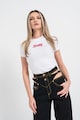 Versace Jeans Couture Szűk fazonú logós crop póló női