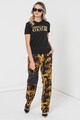Versace Jeans Couture Памучна тениска с лого Жени