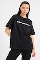 Converse Памучна тениска с уголемено лого Жени