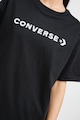 Converse Памучна тениска с уголемено лого Жени