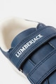 Lumberjack Pantofi sport din piele ecologica cu inchidere velcro Zog Baieti