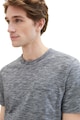 Tom Tailor Памучна тениска с овално деколте Мъже