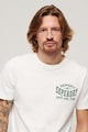 SUPERDRY Athletic College póló logós részlettel férfi