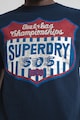 SUPERDRY Tricou de bumbac cu imprimeu Barbati