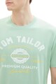 Tom Tailor Tricou din bumbac cu imprimeu logo Barbati