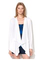 DKNY Cardigan alb asimetric elastic Pima Femei