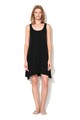 DKNY Rochie elastica lejera neagra Pima Femei