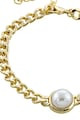 Loisir by Oxette Гривна тип верижка с покритие от 18K злато и перла Жени