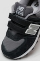New Balance Велурени спортни обувки 574 с мрежести зони Момчета