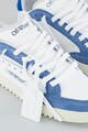 OFF-WHITE Кожени спортни обувки с велур Мъже