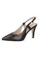 Caprice Pantofi slingback din piele cu varf ascutit Femei