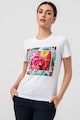 Marella Tricou de bumbac cu imprimeu grafic Femei