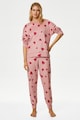 Marks & Spencer Поларена пижама със сърцевидна шарка Жени