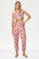 Marks & Spencer Поларена пижама със сърцевидна шарка Жени