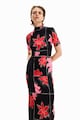 DESIGUAL Rochie midi cu imprimeu floral Femei