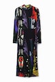 DESIGUAL Rochie midi cu imprimeu abstract Femei