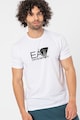 EA7 Pamuttartalmú logós póló férfi