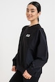 EA7 Bő fazonú pulóver kerek nyakrésszel női