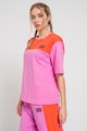 EA7 Laza fazonú colorblock dizájnú póló női