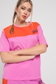 EA7 Свободна тениска в цветен блок Жени