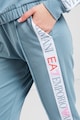 EA7 Trening din amestec de modal cu logo lateral Femei