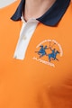 LA MARTINA Galléros póló hímzett logóval férfi