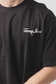 Tommy Jeans Laza fazonú póló hímzett logóval a mellrészén férfi