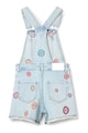 DESIGUAL Salopeta de denim cu broderie Fete