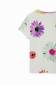 DESIGUAL Тениска с флорална шарка Момичета