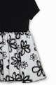 DESIGUAL Rochie evazata cu imprimeu floral Fete