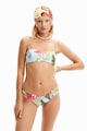 DESIGUAL Slip cu imprimeu tropical Femei