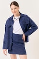 JIMMY KEY Bő fazonú vékony dzseki patentokkal női