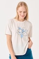 JIMMY KEY Тениска с модал с флорална щампа Жени