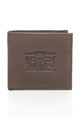 Levi's Coffee Brown Nubuck Leather Wallet Мъже