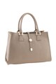 Classeregina Taupe Brown Leather Bag Жени