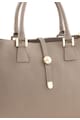 Classeregina Taupe Brown Leather Bag Жени