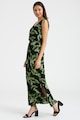 GreenPoint Дълга рокля с цепки встрани Жени